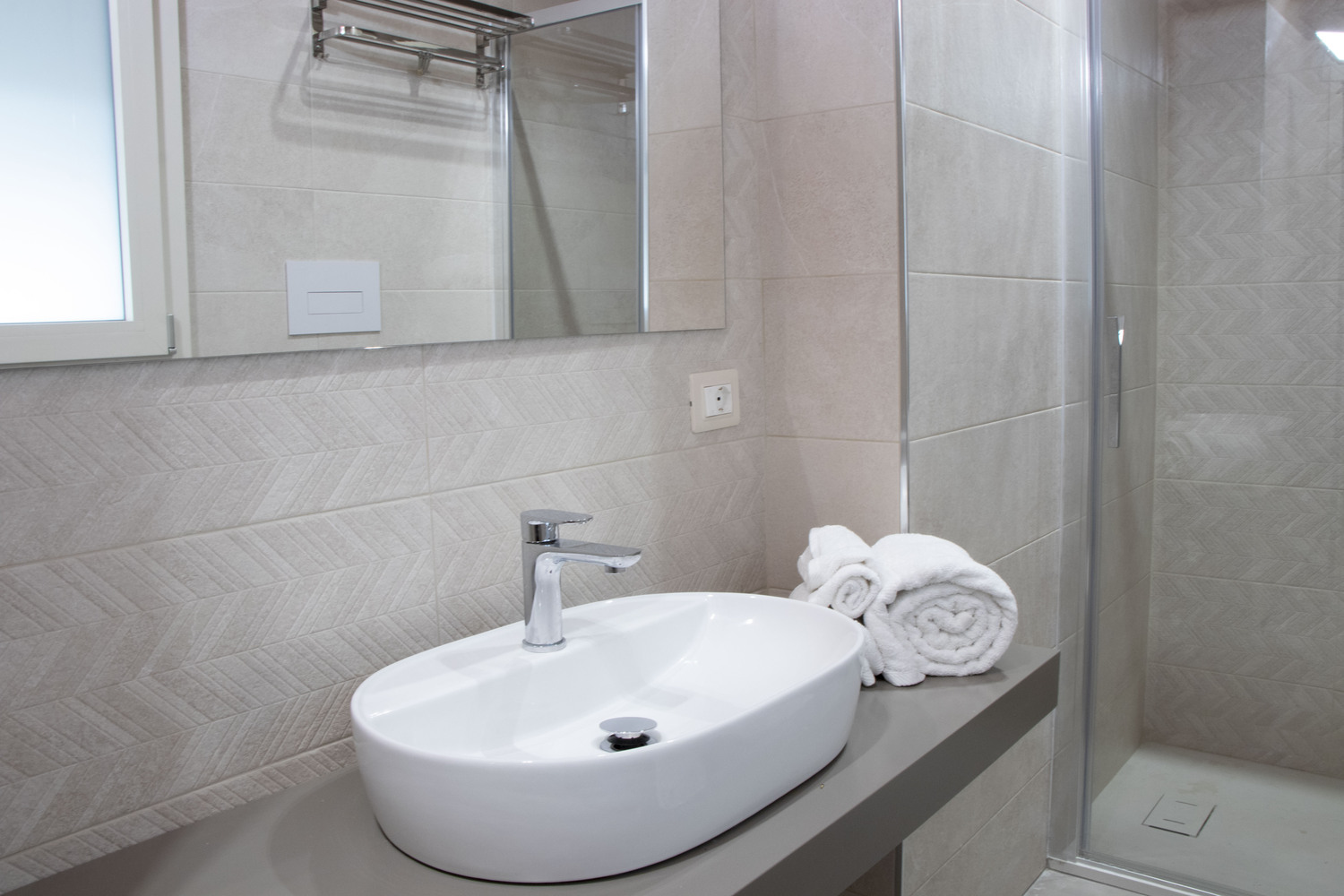 Stanza Malva B&B Reggio Calabria bagno